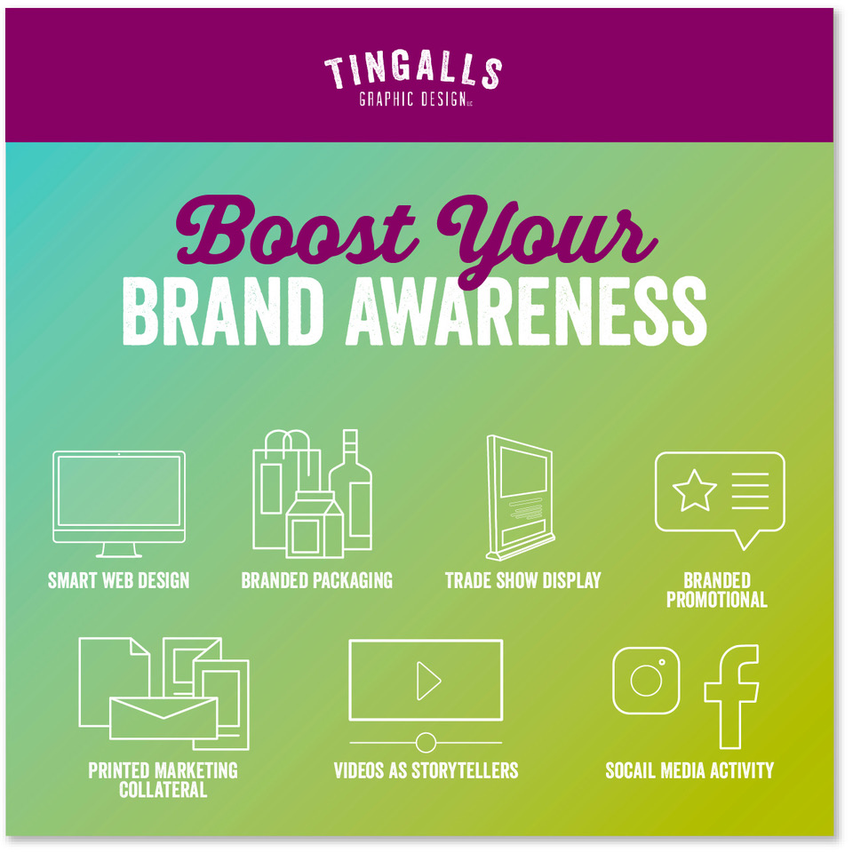 How To Enhance Brand Awareness Digital Marketing Tips Blog Tingalls Tingalls Graphic Design