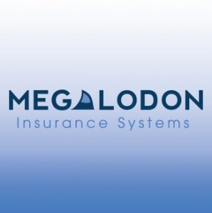 megalodon insurance systems logo design