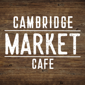 cambridge market cafe logo design