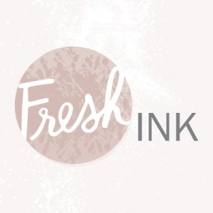 fresh ink logo design