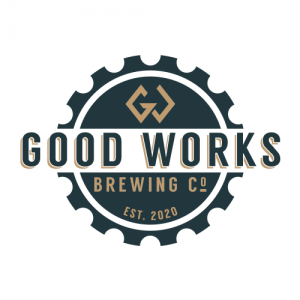 good works brewing co logo design