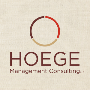hoege management consulting logo design