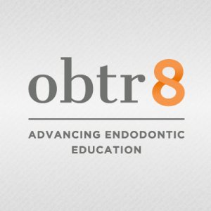 obtr8 advancing endodontic education logo design