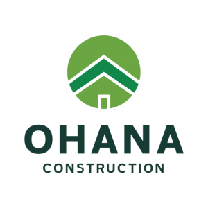ohana construction logo design