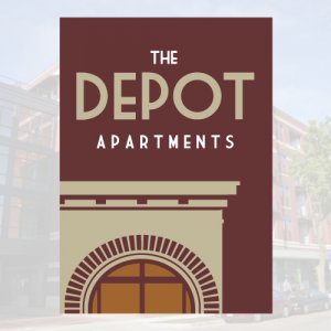 The Depot Apartments Logo Design