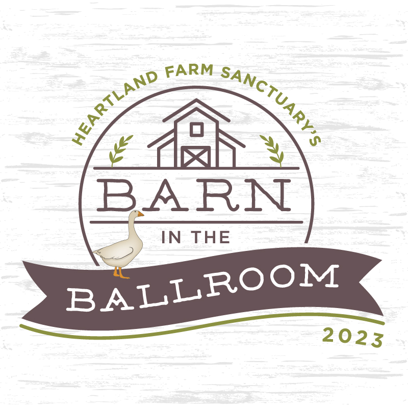 Heartland Farm's Barn in the Ballroom 2023 event logo.