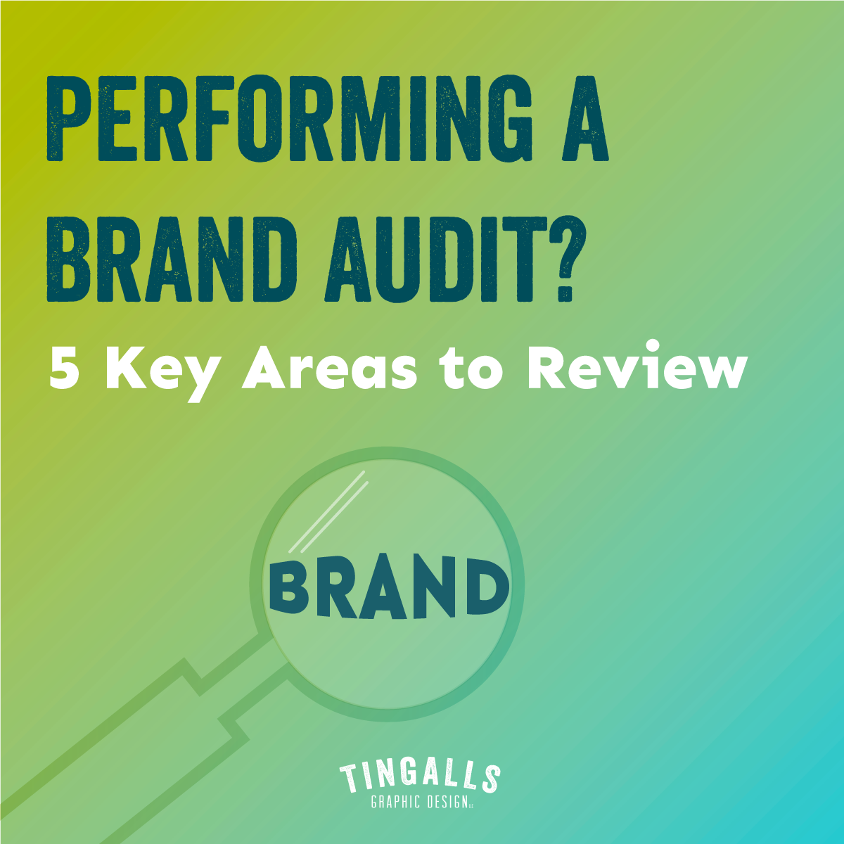 Performing a Brand Audit