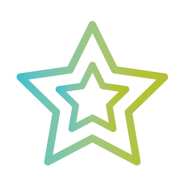 Star icon for quality