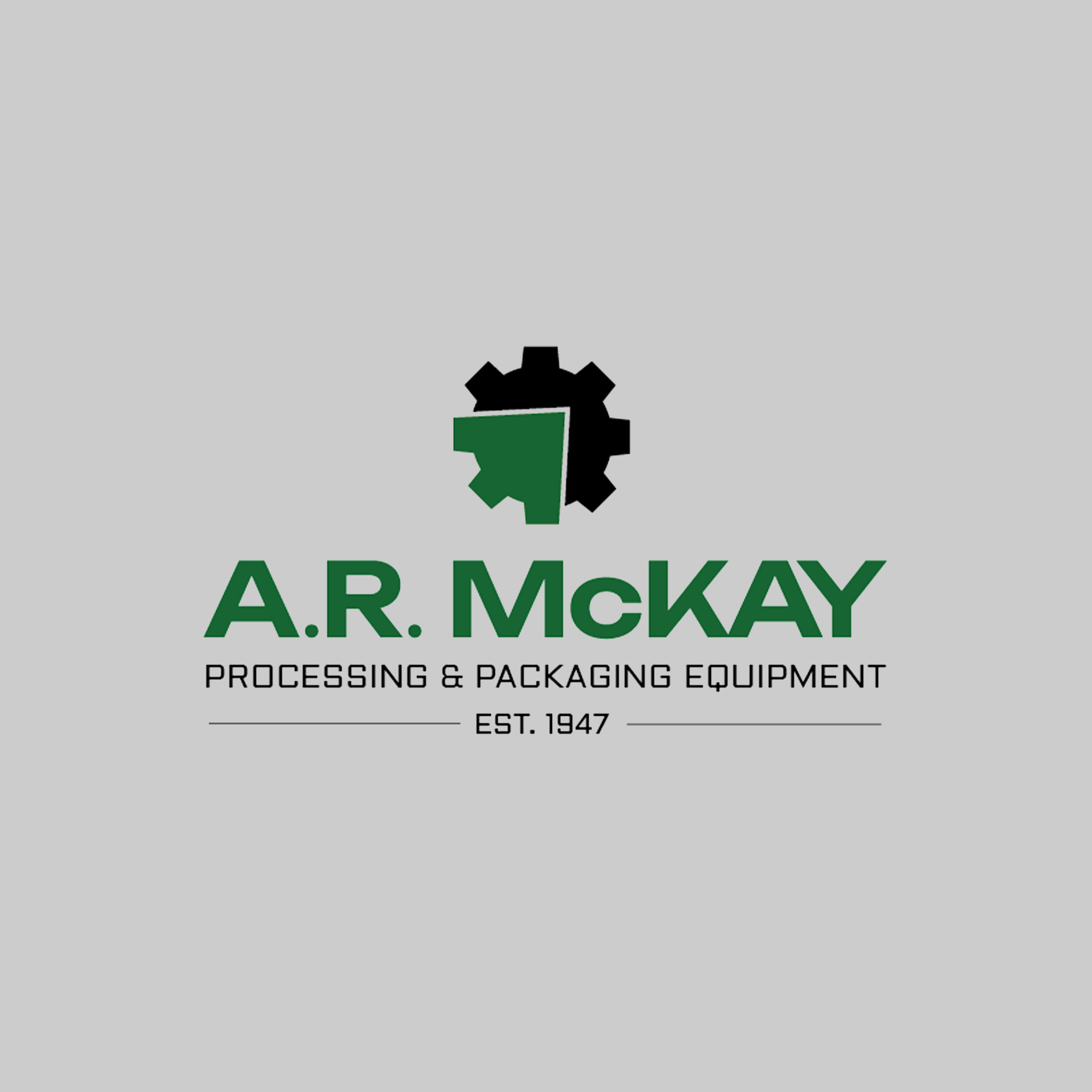 AR McKay logo design by tingalls.com