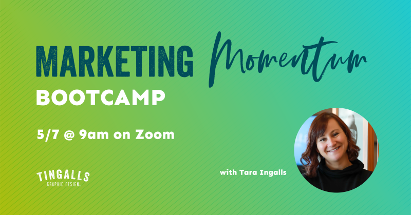 Tingalls Marketing Momentum Bootcamp Coaching Program