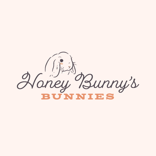 honey bunny's bunnies logo design by tingalls graphic design