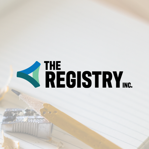 the registry logo design by tingalls graphic design