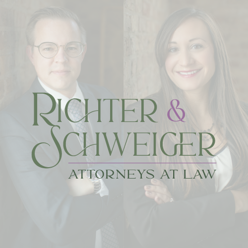 richter and schweiger logo design by tingalls graphic design