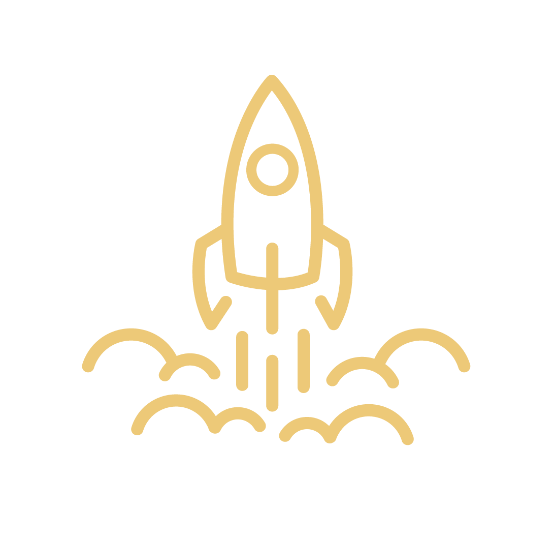 Icon of a rocket