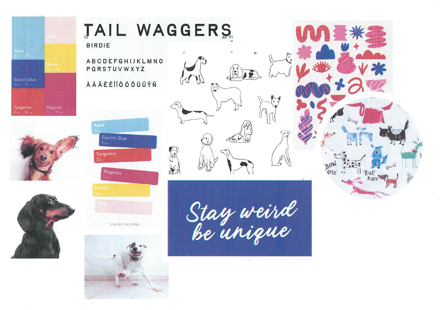 Creative Mood Board Challenge - Fun at Work - Tingalls - Kallie