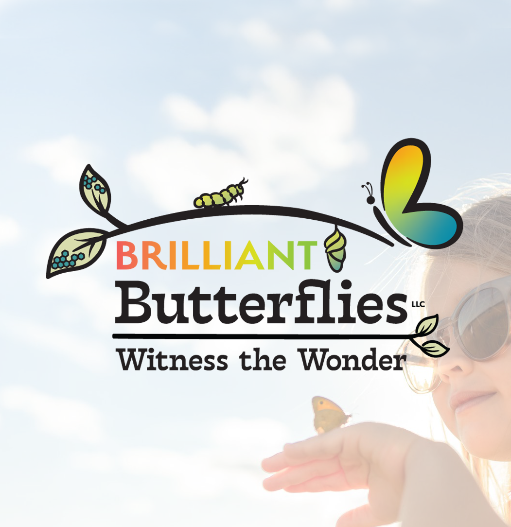 Brilliant Butterflies logo by tingalls design
